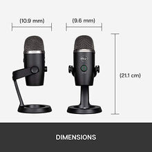 Load image into Gallery viewer, Blue Yeti Nano Premium USB Mic for Recording and Streaming - Blackout
