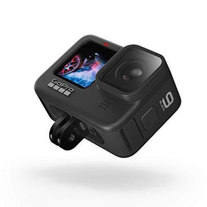 GoPro HERO9 Black - Waterproof Action Camera with Front LCD and Touch Rear Screens, 5K Ultra HD Video, 20MP Photos, 1080p Live Streaming, Webcam, Stabilization