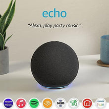 Load image into Gallery viewer, Echo (4th Gen) | With premium sound, smart home hub, and Alexa | Charcoal
