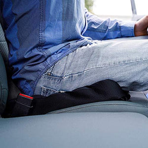 Air Seat Innovations Seat Cushion: Office Chair, Wheelchair, Car or Truck Driver Seat Pad - Lower Back, Coccyx and Sciatica Pain Relief, 18” x 16”