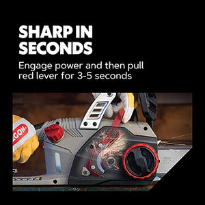 Oregon CS1500 18-inch 15 Amp Self-Sharpening Corded Electric Chainsaw, with Integrated Self-Sharpening System (PowerSharp) and Chain Brake for Safety, 120V