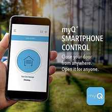 Load image into Gallery viewer, Chamberlain B550 Smart Garage Door Opener- myQ Smartphone Controlled - Ultra Quiet &amp; Strong Belt Drive with MED Lifting Power, Wireless Keypad Included, Blue
