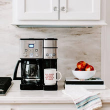Load image into Gallery viewer, Cuisinart SS-15P1 Coffeemaker and Single-Serve Brewer Coffee Center, 12-Cup Glass, Stainless Steel
