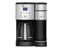 Load image into Gallery viewer, Cuisinart SS-15P1 Coffeemaker and Single-Serve Brewer Coffee Center, 12-Cup Glass, Stainless Steel
