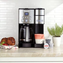 Load image into Gallery viewer, Cuisinart SS-15P1 Coffeemaker and Single-Serve Brewer Coffee Center, 12-Cup Glass, Stainless Steel
