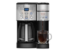 Load image into Gallery viewer, Cuisinart SS-15P1 Coffeemaker and Single-Serve Brewer Coffee Center, 12-Cup Glass, Stainless Steel
