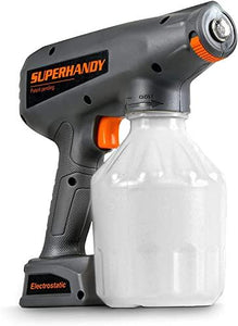 SuperHandy Disinfecting Nano Sprayer Electrostatic ULV Fogger Handheld Portable Cordless 34oz Capacity 12V Lithium Ion Powered Sanitizer Disinfectant Odor Eliminator Outdoor Plant Repellent Control