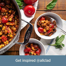 Load image into Gallery viewer, All-Clad D3 Stainless Cookware, 12-Inch Fry Pan with Lid, Tri-Ply Stainless Steel, Professional Grade, Silver, Model: 41126
