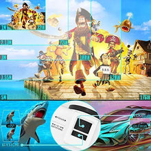 Load image into Gallery viewer, DR. J Professional 4500L Mini Projector Full HD 1080P Supported Portable Video Projector, Compatible With TV Stick, HDMI, VGA, USB, TF, AV, Sound Bar, Video Games [2020 Latest Upgrade]
