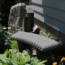 Load image into Gallery viewer, EMSCO Group Garden Bench – Natural Granite Appearance – Made of Resin – Lightweight – 12” Height
