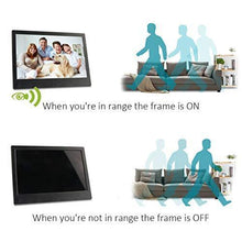 Load image into Gallery viewer, BSIMB WiFi Digital Picture Frame 8 Inch Digital Photo Frame 16GB 1280x800 IPS Screen Motion Sensor Remote Control Upload Photos/Videos from iOS &amp; Android App, Email, Twitter, Facebook W08
